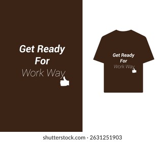 Simple T-shirt Template Mock Up Design
