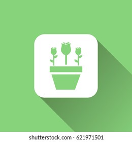 simple Tulip icon
