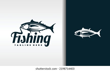 The Simple Tuna Fishing Logo