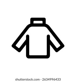 Simple turtleneck vector icon illustration.