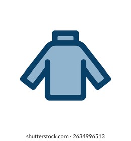 Simple turtleneck vector icon illustration.
