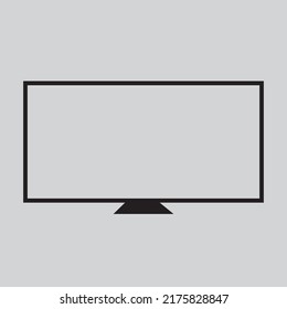 Einfaches TV-Display für die Verwendung von Symbolen