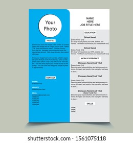 Simple type Business card illustrator file