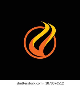 einfache Typografie des Brandvektor-Logos