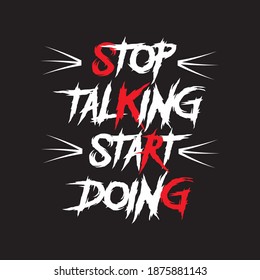 Simple Typography Modern t-shirt design