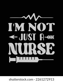 Simple typography t shirt design. simple but creative style .nurse, Doctor, nursing t shirt