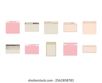 Simple Ui Frame Element Set