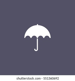 simple umbrella icon