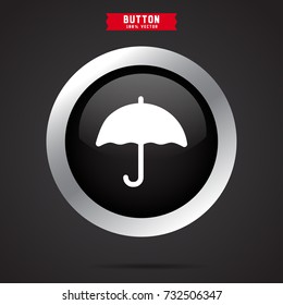 simple umbrella icon