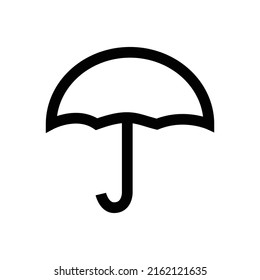 simple umbrella icon for web and mobile app
