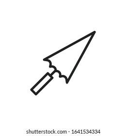Simple umbrella line icon. Stroke pictogram. Vector illustration isolated on a white background. Premium quality symbol. Vector sign for mobile app and web sites.