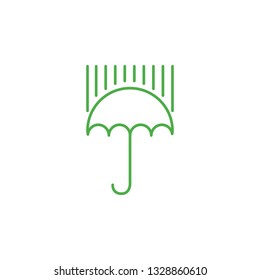 Simple umbrella vector