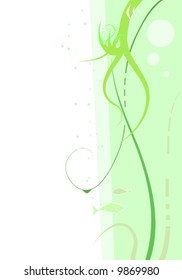 Simple underwater background design