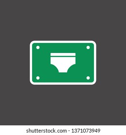 simple underwear icon
