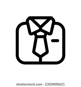 Simple Uniform icon. The icon can be used for websites, print templates, presentation templates, illustrations, etc