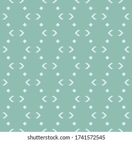 Simple Unique Abstract Shape  Diagonal Line Abstract Ethnic Ornament Blue Mint Monochrome Seamless Pattern Background Wallpaper. Pattern for Textile, fabric, paper, print, interior, decor and more.