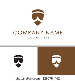simple and unique acorn nut vector logo