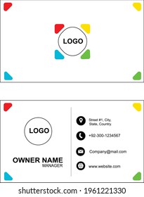 Simple And unique business card