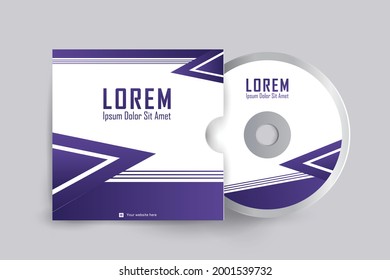 A simple unique CD cover design for all kind of business and personal purpose usages. This file is easy to edit, modify and customize able. All files are arranged, editable and easy to access.