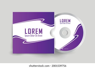 A simple unique CD cover design for all kind of business and personal purpose usages. This file is easy to edit, modify and customize able. All files are arranged, editable and easy to access.
