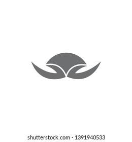 simple unique cow logo design