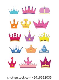Simple and Unique Crown Design Set