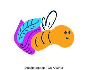 Simple, unique, and cute abstract icon illustration, fantasy idea.
