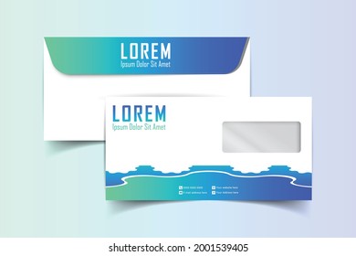 A simple unique envelope design for all kind of business and personal purpose usages. This file is easy to edit, modify and customize able. All files are arranged, editable and easy to access.