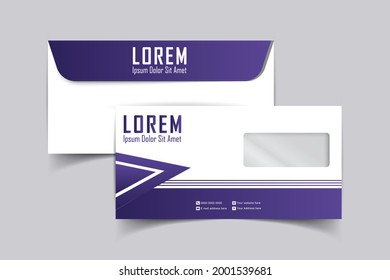 A simple unique envelope design for all kind of business and personal purpose usages. This file is easy to edit, modify and customize able. All files are arranged, editable and easy to access.