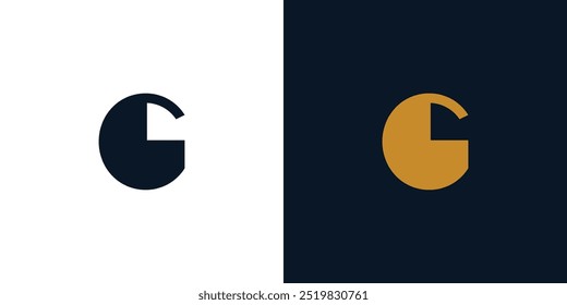 Diseño de logotipo G simple y único