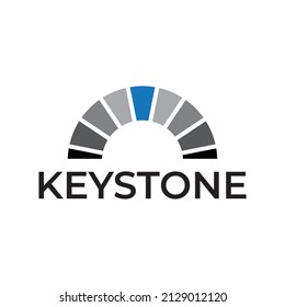 simple and unique keystone logo design