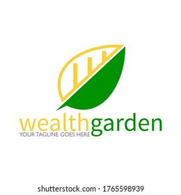 simple and unique leaf in block and line image graphic icon logo design abstract concept vector stock. Can be used as a symbol related to nature or plant