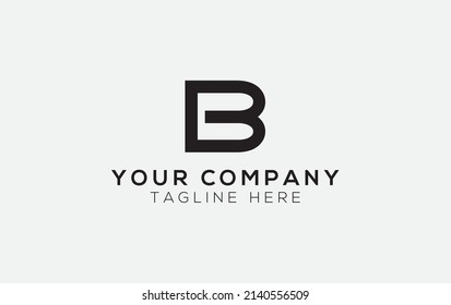 Simple y único vector de diseño de logotipo de letra. El diseño del vector de letras y alfabetos