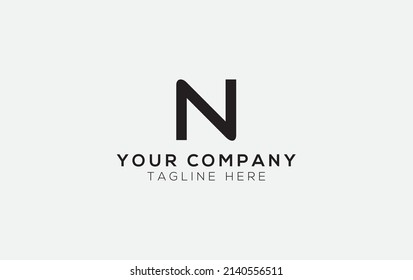 Simple unique letter logo design vector. The letter and alphabets vector designing