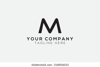 Simple y único vector de diseño de logotipo de letra. El diseño del vector de letras y alfabetos
