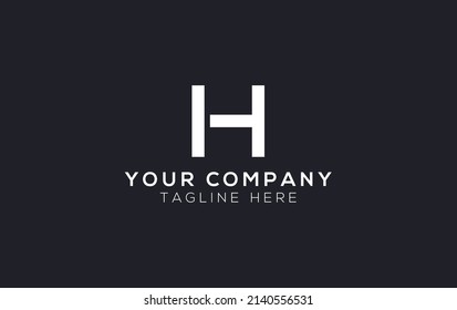 Simple y único vector de diseño de logotipo de letra. El diseño del vector de letras y alfabetos