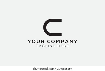 Simple unique letter logo design vector. The letter and alphabets vector designing