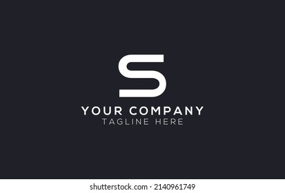 Simple y único vector de diseño de logotipo de letra. El diseño del vector de letras y alfabetos