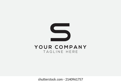 Simple unique letter logo design vector. The letter and alphabets vector designing