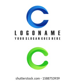 Simple and unique Letter or word C attractive font image graphic icon logo design abstract concept vector stock. Can be used as a symbol related to initial or monogram