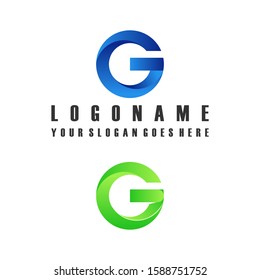 Simple and unique Letter or word G attractive font image graphic icon logo design abstract concept vector stock. Can be used as a symbol related to initial or monogram
