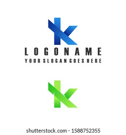 Simple and unique Letter or word K attractive font image graphic icon logo design abstract concept vector stock. Can be used as a symbol related to initial or monogram