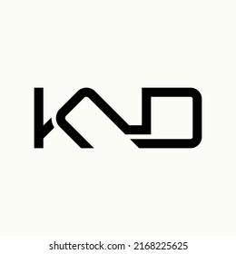 Letra simple y única o letra K2D en línea de corte conexión imagen imagen de icono gráfico diseño concepto abstracto material vector. Puede utilizarse como símbolo relacionado con el inicio o monograma del hogar