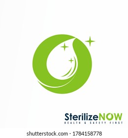 Simple and unique letter or word O font and water image graphic icon logo design abstract concept vector stock. can be used as corporate identity related to cleanliness or initial