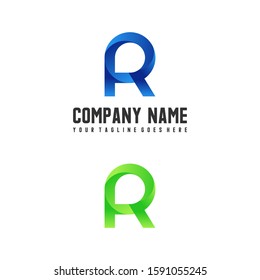 Simple and unique Letter or word R attractive font image graphic icon logo design abstract concept vector stock. Can be used as a symbol related to initial or monogram