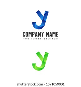 Simple and unique Letter or word Y attractive font image graphic icon logo design abstract concept vector stock. Can be used as a symbol related to initial or monogram