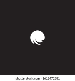 Simple and unique logo for brand identity. The concept of the moon sinking in the middle of the sea with dolphin accompaniment in it means strength, calm and freedom.