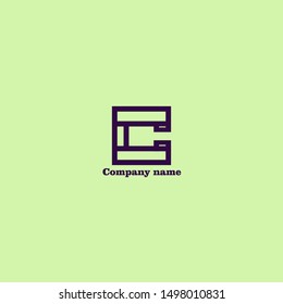 Simple unique logo type for your brand or business. Vector. 