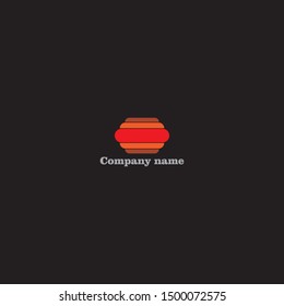 Simple unique logo type for your brand or business. Vector. 