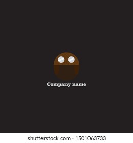 Simple unique logo type for your brand or business. Vector. 
